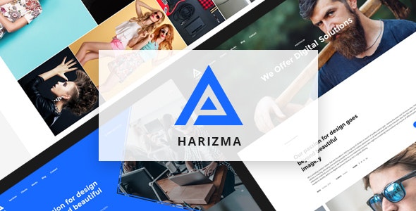 دانلود قالب خلاقانه و شرکتی وردپرس Harizma