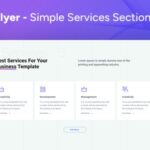 دانلود قالب خلاقانه Flyer - نسخه Tailwind CSS