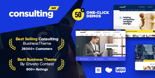 دانلود قالب وردپرس Consulting - پوسته شرکتی و کسب و کار وردپرس