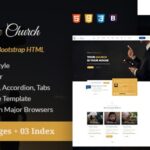 دانلود قالب سایت موسسه خیریه و مذهبی Grace Church