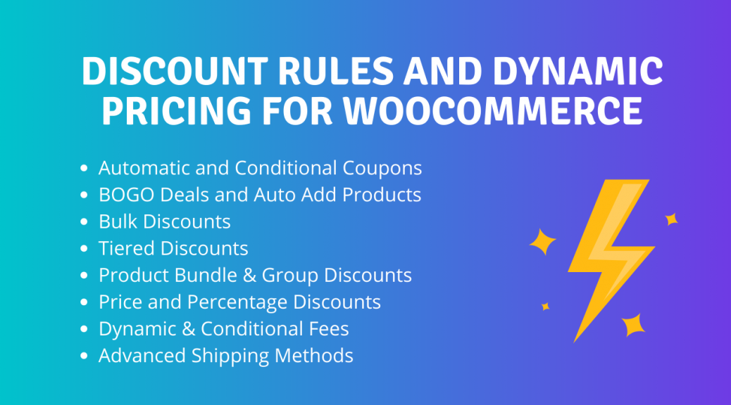 دانلود افزونه ووکامرس Discount Rules and Dynamic Pricing