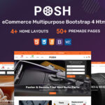 دانلود قالب HTML چند منظوره POSH
