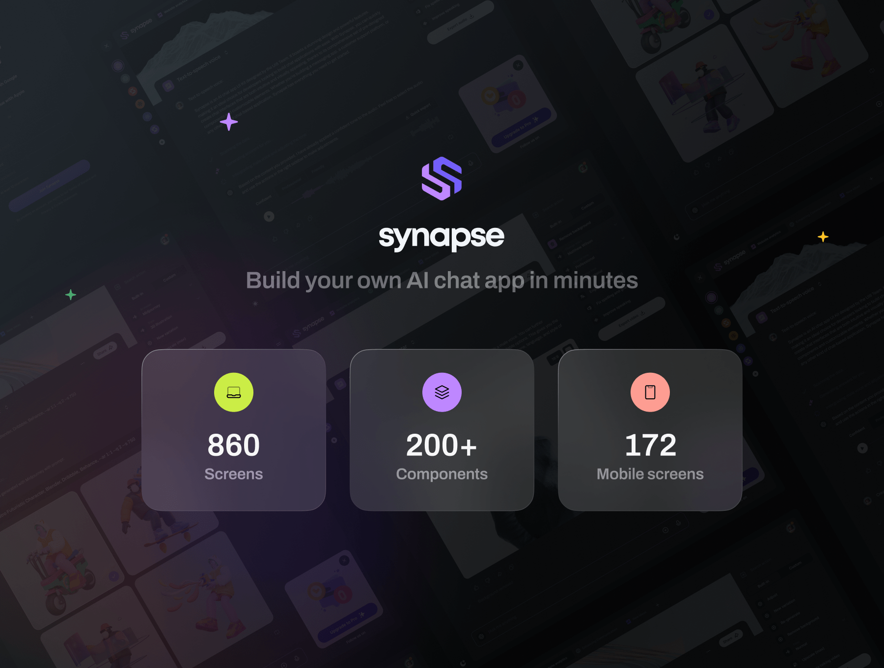 دانلود رابط کاربری Synapse - AI UI Kit