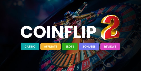 دانلود قالب وردپرس Coinflip