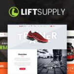دانلود قالب فروشگاهی تک محصولی وردپرس LiftSupply
