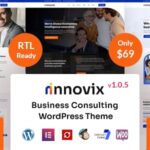 دانلود قالب راست چین کسب و کار وردپرس Innovix