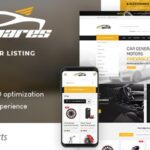 دانلود قالب فروشگاهی لوازم و قطعات خودرو Azirspares