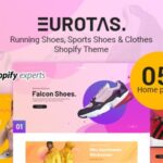 دانلود قالب مدرن شاپیفای Eurotas