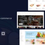 دانلود قالب فروشگاه مواد غذایی Picksy