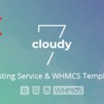 دانلود قالب هاستینگ WHMCS و HTML حرفه‌ای Cloudy 7