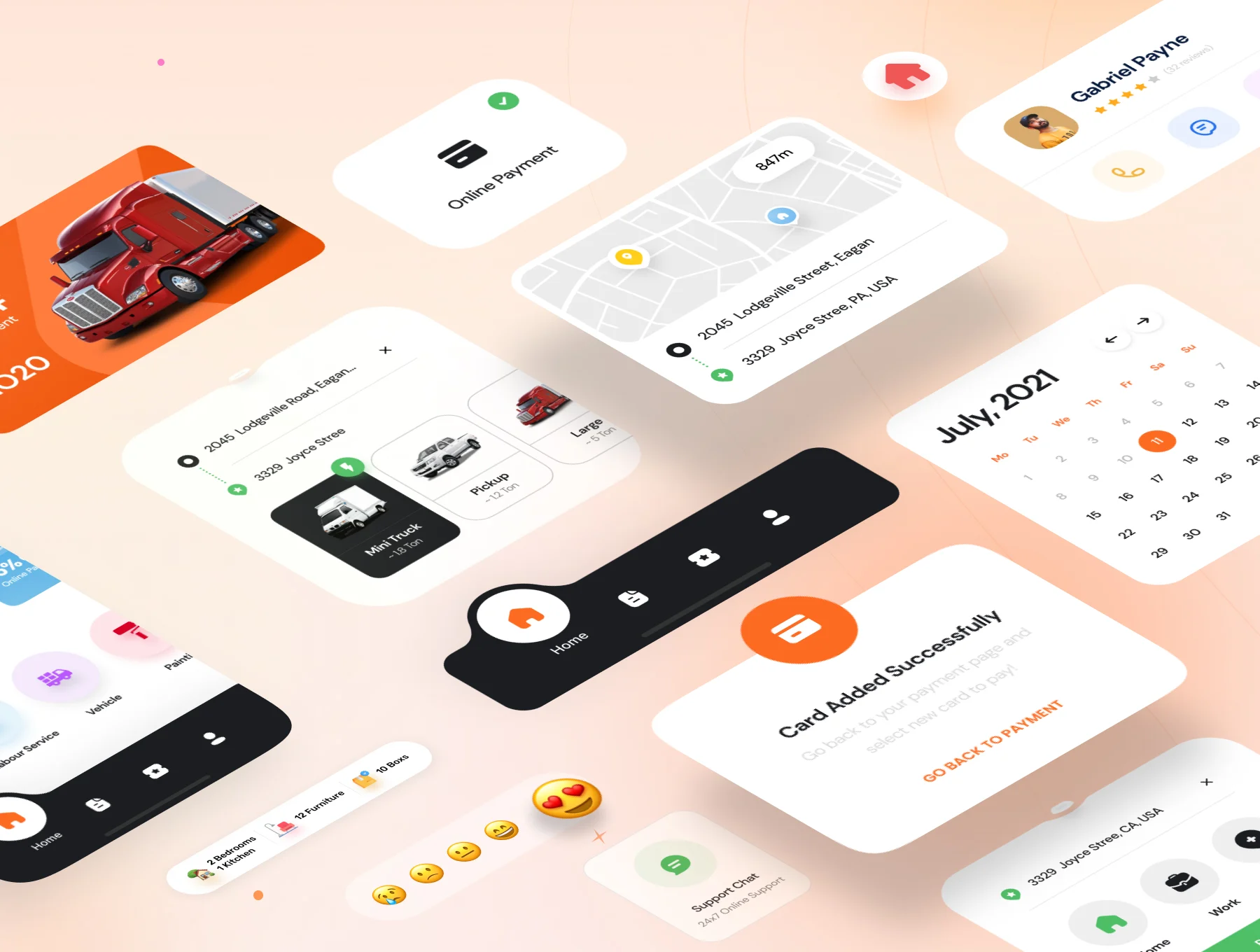 دانلود رابط کاربری Shifty - Home Service App UI Kit
