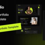 دانلود قالب سایت نمونه کار و رزومه Noxfolio