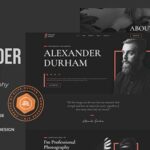 دانلود قالب کسب و کار وردپرس Companion دانلود قالب سایت آتلیه عکاسی Alexander Durham