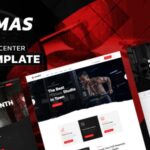 دانلود قالب سایت باشگاه ورزشی و بدنسازی Fitmas