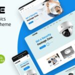 دانلود قالب فروشگاهی تجهیزات الکترونیکی و دوربین مدار بسته ZOSE
