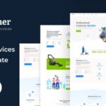 دانلود قالب خدمات دوربین مدار بسته وردپرس Digicop دانلود قالب سایت شرکت خدماتی نظافتی Cleaner