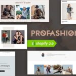 دانلود قالب فروشگاهی چند منظوره ProFashion