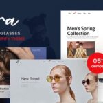 دانلود قالب فروشگاه عینک شاپیفای Stera