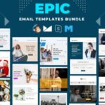دانلود قالب مجموعه قالب های ایمیل Epic