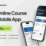 دانلود رابط کاربری دوره آموزشی آنلاین Maxlearn