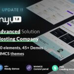 دانلود قالب WHMCS هاستینگ چند منظوره و حرفه ای EMYUI