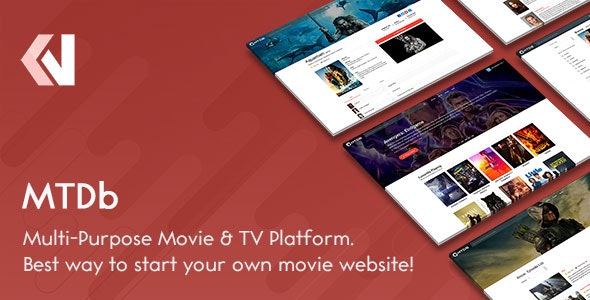 دانلود اسکریپت سایت فیلم و سریال MTDb