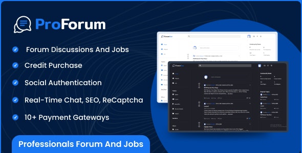 دانلود اسکریپت لاراول ProForum