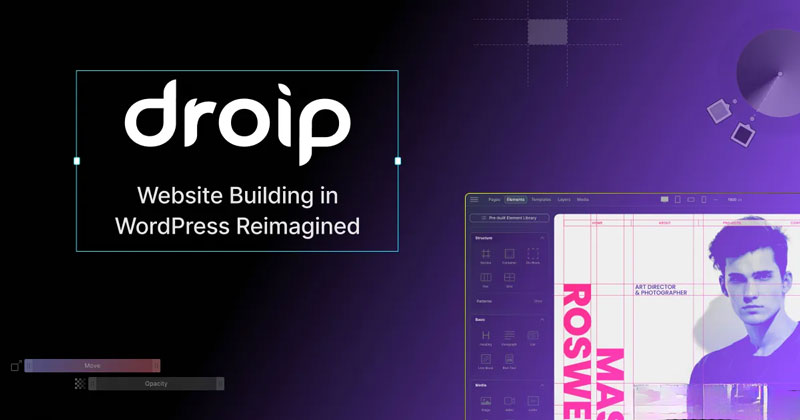دانلود سایت ساز وردپرس Droip