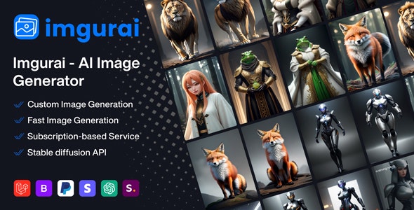 دانلود اسکریپت هوش مصنوعی عکس و تصویر Imgurai