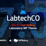دانلود قالب آزمایشگاه پزشکی و تحقیقتای وردپرس LabtechCO