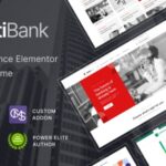 دانلود قالب مشاوره و خدمات مالی وردپرس Multibank