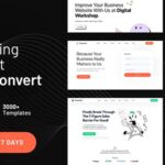 دانلود قالب صفحه فرود چند منظوره و راست چین وردپرس Convertio