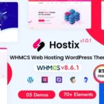 دانلود قالب هاستینگ وردپرس Hostix