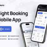 رابط کاربری اپلیکیشن رزرو بلیط هواپیما Highfly