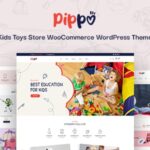 دانلود قالب فروشگاه اسباب بازی وردپرس Pippo