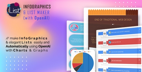 دانلود افزونه هوش مصنوعی وردپرس AI Infographic Maker