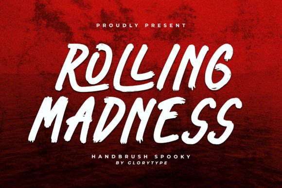 دانلود فونت Rolling Madness Font