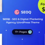 دانلود قالب دیجیتال مارکتینگ SEOQ