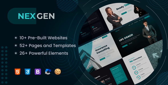 دانلود قالب کسب و کار تجاری وردپرس Nexgen