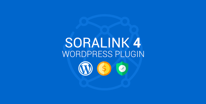 دانلود افزونه کسب درآمد از لینک وردپرس SoraLink