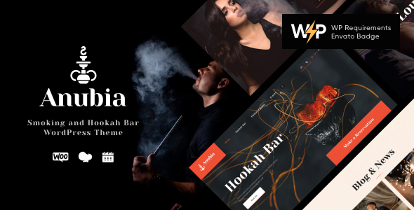 دانلود قالب فروشگاه سیگار و تنباکو وردپرس Anubia