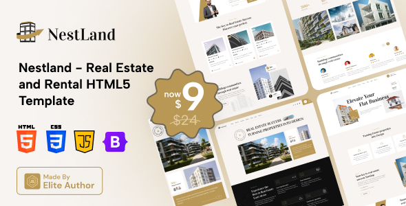 NestLand Real Estate WordPress Theme