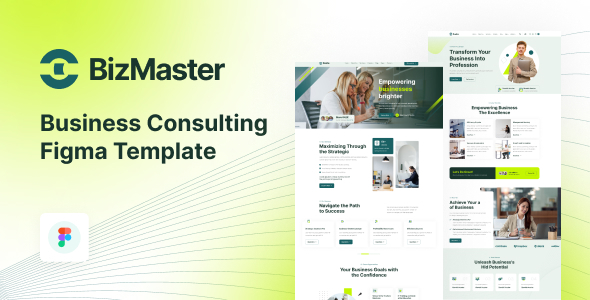 دانلود قالب HTML راست چین کسب و کار BizMaster