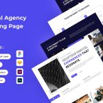 دانلود رابط کاربری Prime Art دانلود رابط کاربری Digacy - Digital Agency Landing Page