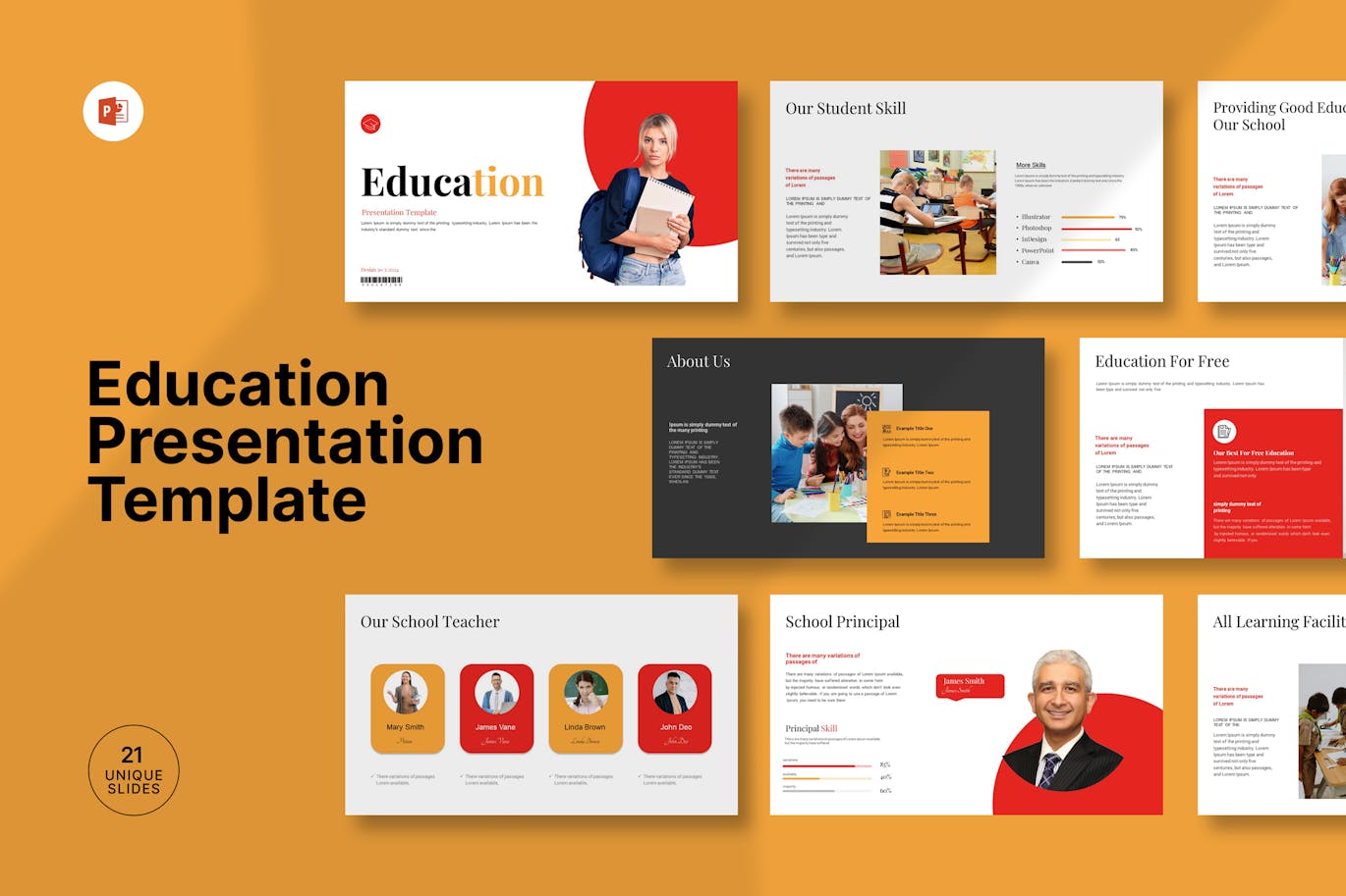 دانلود قالب پاورپوینت آموزشی Education