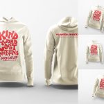 دانلود موکاپ لایه باز Fitted Female Hoodie Mockup