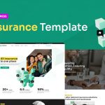 دانلود قالب وردپرس خدمات برق و الکتریکی Electre دانلود قالب شرکتی المنتور وردپرس Insurx