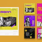 دانلود قالب های آماده استوری اینستاگرام Marketing Agency Live Show Music Social Media Post Templates