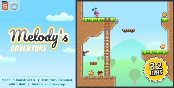 دانلود سورس بازی Melody's Adventure