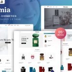 دانلود قالب فروشگاهی مینیمال شاپیفای Dsta دانلود قالب فروشگاه عطر و ادکلن Permia